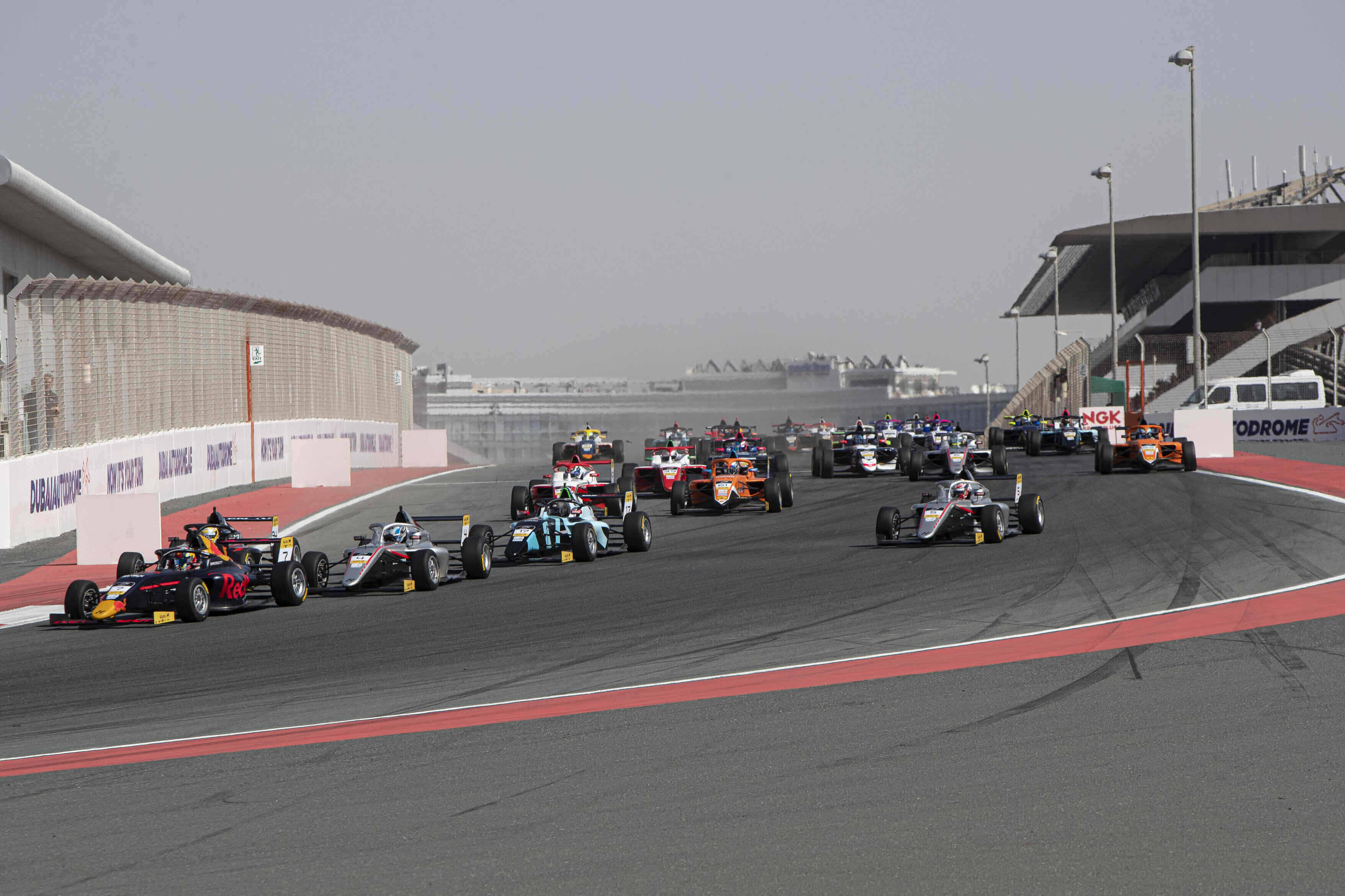 Italy’s Kimi Antonelli Leads Action-packed Dubai Round 4 of Formula Middle East Championship Powered by Giti Tire